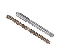 CoCud Taraud et Perceuse Mèche Ensemble, M8 x 0,75 Robinet Filetage 7,2 mm Perceuse Diamètre Métrique Machine Vis Robinet & Torsion Foret-(Filetage Tapotement Réparation) 1-Ensemble