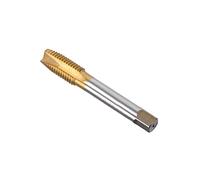 CoCud Tarauds à Vis Cannelés Spirale Métrique M14 x 2 Filetage, Taraud à Filetage Hélicoïdal Titanium Revêtu Haute Vitesse Acier 6542 - (Pour Taraudage Perçage Machine) 1 Pcs