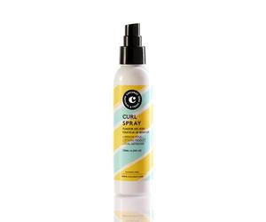COCUNAT -Curl Spray - Fixateur de boucles - Tenue moyenne sans frisottis - Boucles souples - Méthode Curly - Sans silicone ni alcool - Méthode Curly Girl - 125 ml