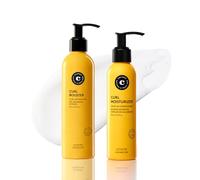 COCUNAT Méthode Curly Pack Définition Boucles Booster Leave-In 250+150ml | Routine boucles simplifiée sans silicone ni sulfate. Hydrate, définit et élimine les frisottis en un temps record.