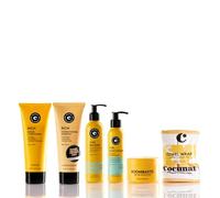 COCUNAT - Plan Volume et Nutrition d es Boucles - Nourrit, Définit, Renforce, Hydrate les Boucles - Méthode Curly - Élimine les Frisottis - Turban Anti Frisottis Inclus