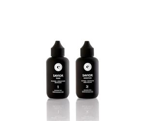 COCUNAT Savior Traitement Reconstructeur Cheveux Abîmés 2x100ml | Soin en deux étapes pour réparer la fibre capillaire de l'intérieur ; idéal pour les cheveux abîmés et colorés.