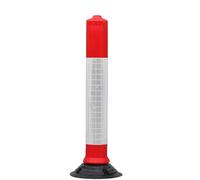 COCUS Borne Routière Flexible Réfléchissante de 750 mm à Retour Élastique (Borne + Base)