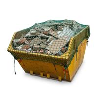 COCUS Filet à sauter robuste en maille ouverte de 4,6 x 2,7 m - Remorque et Cargo Net pour bennes, remorques et chargements