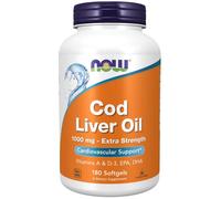 Cod Liver Oil 1000 Mg Extra Strength 180 Softgels
