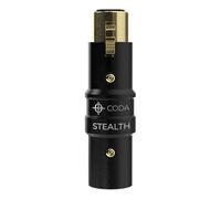 Coda MB-Stealth in-Line Préamplificateur Actif pour micros dynamiques et Rubans - Bruit Ultra Faible, ajoute de la clarté à Votre Podcast ou Diffusion en Direct