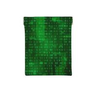 Codage de données binaires du Programmeur, Sac de Rangement pour Femmes, Portefeuille supérieur à Presser, Petit Porte-Monnaie, Pochette de Changement