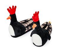 Coddies Pantuflasques en plumes, Chaussons Pantoufles | Pantuflasques unisexes et confortables, cadeau gag | Hommes, femmes et enfants, Plumes, 6-9.5 Women/4-7.5 Men