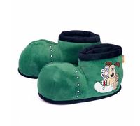 Coddies Wallace & Gromit Chaussons en mousse à mémoire de forme avec semelle rigide Inspiré par le mauvais pantalon Chaussures d'intérieur pour homme et femme Quatre tailles S-XL, Bottes Wallace, 3-5