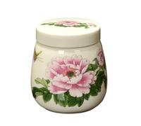Coddled Egg Cups - Ceramic Egg Coddler With Lid, Boiled Eggs Baking Server,Vintage Kitchen Decoration | Retro Tableware Ornament, Home Dormitory Hotel Restaurant Apartment Rental Cooking Breakfast Cup