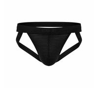 CODE 22 - sous-vêtement Hommes - Zebra Jockstrap Black - 1x Taille XXL
