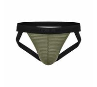 CODE 22 - sous-vêtement Hommes - Zebra Jockstrap Khaki - 1x Taille S