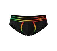 CODE 22 - sous-vêtement Slips Hommes - Pride Brief Black - 1x Taille S