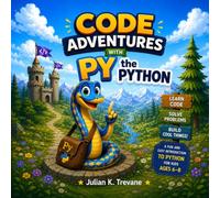Code Adventures with Py the Python: A Fun Storybook Introduction to Python Coding for Kids Ages 6 to 8