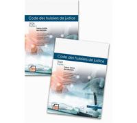 Code annoté - Code des huissiers de justice 2026 - 2 volumes - Patrick Gielen - Larcier Eds - Coffret - Etude