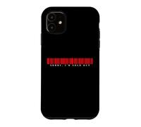 Code-Barres « I'm Sorry I'm Sold Out » Cool Funny Simple Coque pour iPhone 11