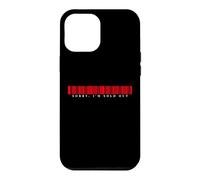 Code-Barres « I'm Sorry I'm Sold Out » Cool Funny Simple Coque pour iPhone 12 Pro Max