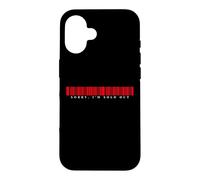 Code-Barres « I'm Sorry I'm Sold Out » Cool Funny Simple Coque pour iPhone 16