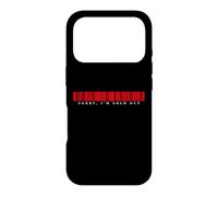 Code-Barres « I'm Sorry I'm Sold Out » Cool Funny Simple Coque pour iPhone 17 Pro