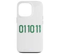 Code Binaire Robot Tech 01 10 11 Cyber Circuit Coque pour iPhone 13 Pro