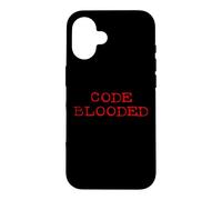 Code Blooded Programmation Informatique Codage Code-Blooded Coque pour iPhone 16