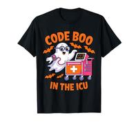 Code Boo ER ICU Ghost Emergency Room Costume d'halloween Amusant T-Shirt