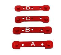 Code Bras Montage De Suspension pour MJX pour Hyper Go 10303 10304 1/10 | Modifier Bras suspension alu CNC pour rigidité châssis voiture RC 1/10 contrôle roues précis upgrade Pièces