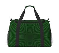 Code Circulaire Binaire du Programmeur,Sacs de Sport, Sacs de Voyage bandoulière pour Le Sport, Sacs de Voyage Grande capacité pour Femmes et Hommes