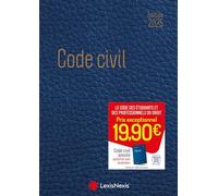 Code civil 2025 - Jaquette Blue leather