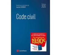 Code civil 2025 Laurent Leveneur (Auteur), Jean-Jacques Ansault (Auteur), Charlotte Goldie-Genicon (Auteur), Sabine Mazeaud-Leveneur (Auteur), Thomas Piazzon (Auteur)