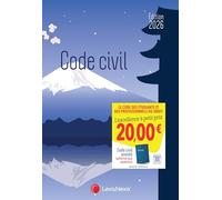 Code civil 2026 - jaquette Blue Fuji