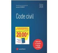 Code civil 2026 Laurent Leveneur (Auteur), Jean-Jacques Ansault (Auteur), Charlotte Goldie-Genicon (Auteur), Sabine Mazeaud-Leveneur (Auteur), Thomas Piazzon (Auteur)