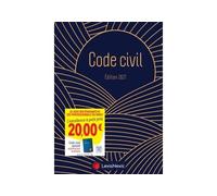 Code civil 2027 - jaquette Soleil levant - Laurent Leveneur - LexisNexis - relié - Manuel