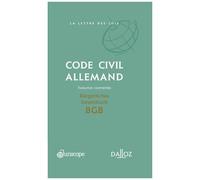 Code Civil Allemand - Bürgerliches Gesetzbuch (Bgb)
