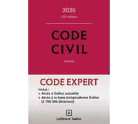 Code Dalloz Expert. Code civil 2026. 23e éd.