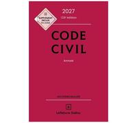 Code civil 2027, annoté. 126e éd.