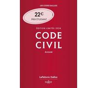 Code Civil Annoté - Edition Limitée - Edition 2024
