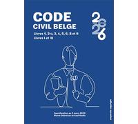 Code civil belge 2026