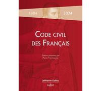 Code Civil Des Français De 1804