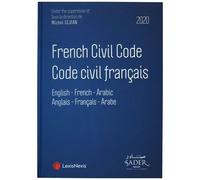 Code Civil Français - Edition Français-Anglais-Arabe