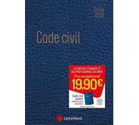 Code Civil - Jaquette Blue Leather - Edition 2025