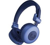 Code Core Casque Bluetooth supra-auriculaire sans fil, 30 heures de lecture, avec microphone et assistant vocal, contrôle du volume et boutons lecture/pause, pliable (True Blue)