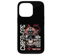 Code d'activation du système Sci FI Cyber Ops 700 Coque pour iPhone 13 Pro