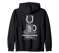 Code de Carburant rituel du Programmeur : répétition du café, Informatique Sweat à Capuche