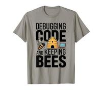 Code de débogage et Keeping Bees Programmeur Apiculteur T-Shirt