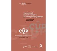 Code de droit international privé : 20 ans de pratique judiciaire - Alix Ernoux - Anthemis - broché - Etude