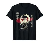 Code de Guerrier Samurai Japonais avec Style Bushido rétro T-Shirt
