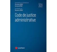 code de justice administrative 2022