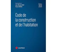 Code de la construction et de l'habitation 2026