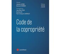 Code de la copropriété 2026 - Jean-Marc Roux - LexisNexis - relié - Etude